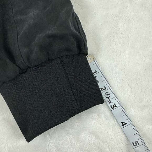 Anthropologie Maeve Women's S Cicerone Joggers Black Slouchy Multipocket Casual - Picture 15 of 15